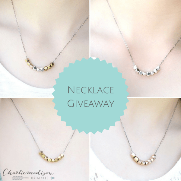 Necklace Giveaway At Primitive & Proper - Charliemadison Originals LLC
