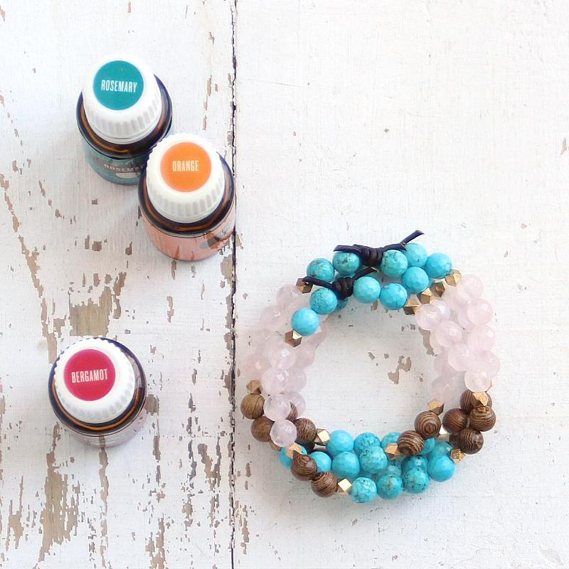 Essential Oil Diffuser Bracelet Blend of the Day | Rosemary + Orange + Bergamot - Charliemadison Originals LLC