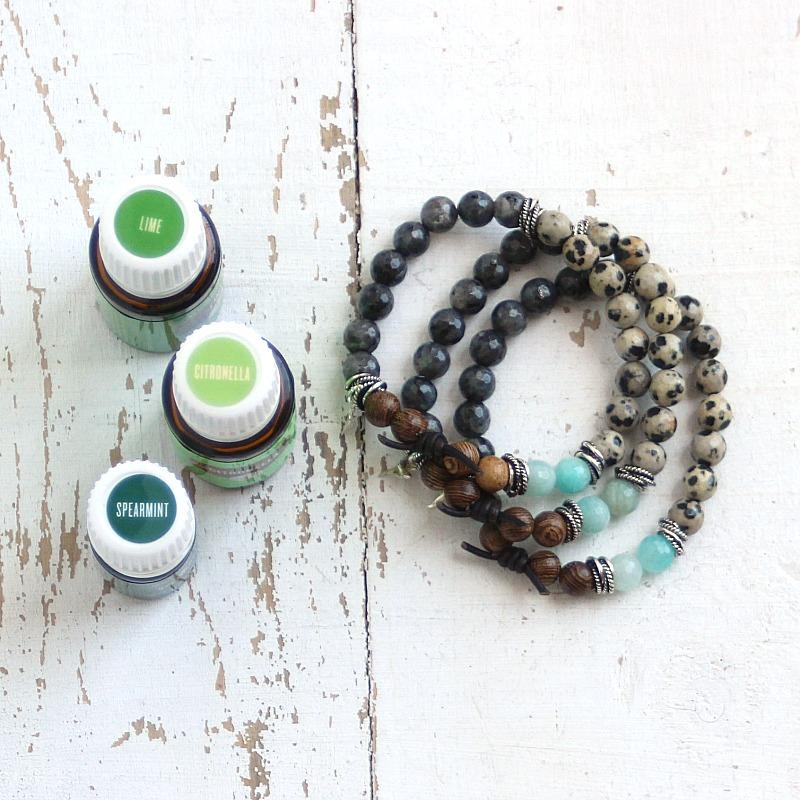 Essential Oil Diffuser Bracelet Blend of the Day | Spearmint + Lime + Citronella - Charliemadison Originals LLC