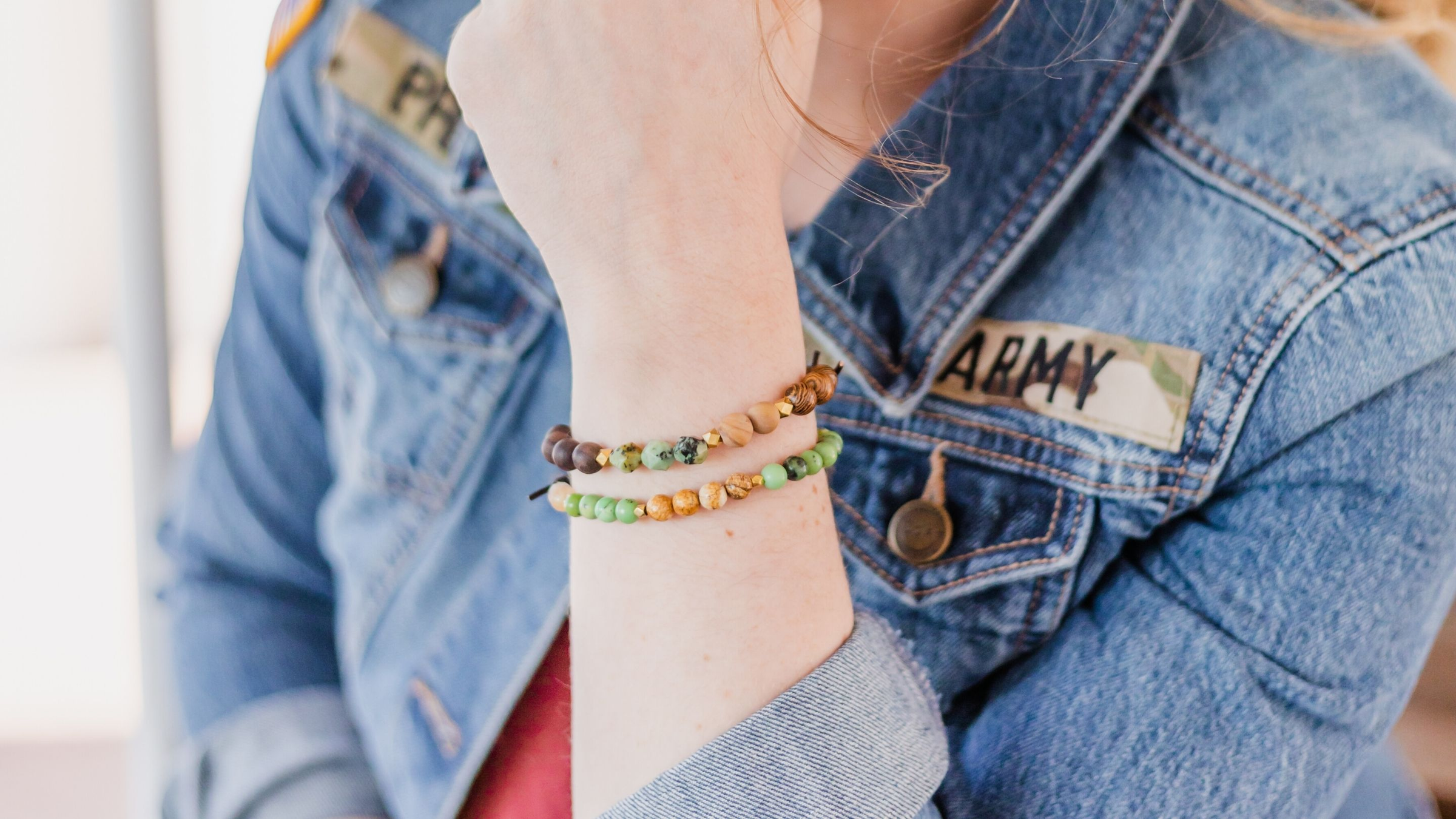 Military spouse and military family jewelry, deployment jewelry, military gifts for women
