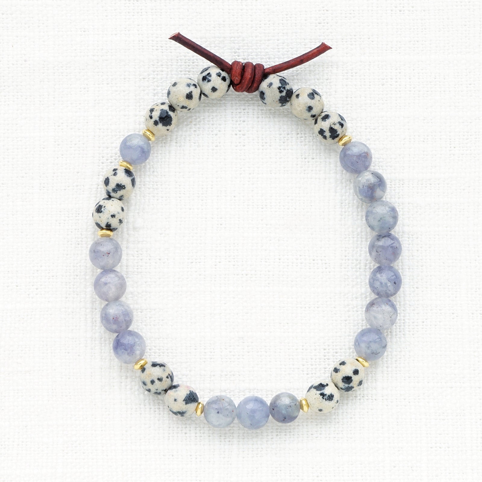 1437 Mini Bracelet - Sunstone Iolite | I Love You Forever