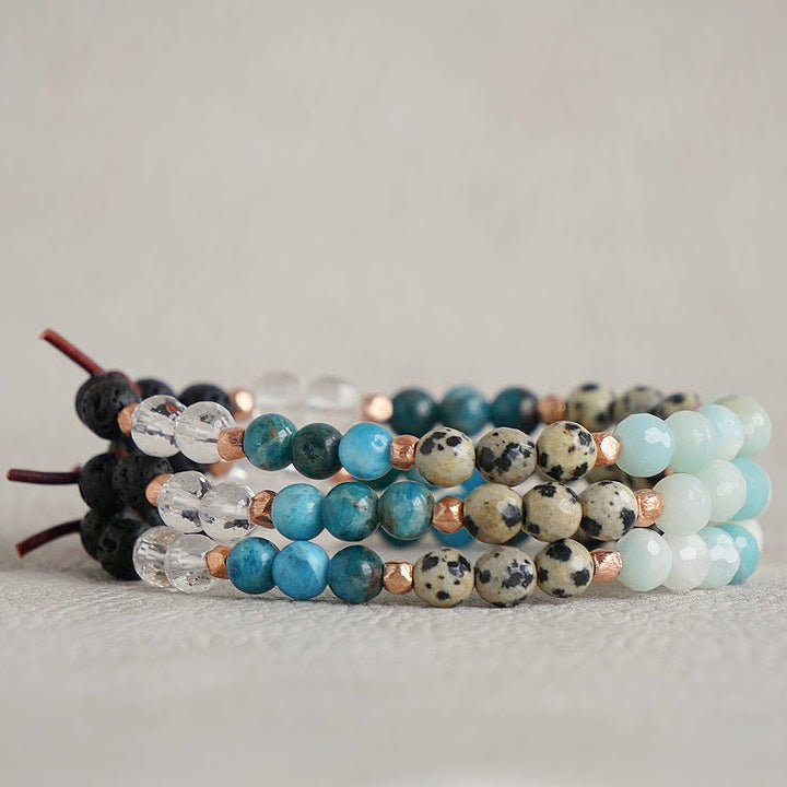 A Wild Ride Called Life - Mental Health & PTSD Awareness Bracelet Stack, Women’s Bracelet, Support Veterans and Military Families Affected by PTSD, Bracelet That Gives Back, Help End Stigma of Mental Health