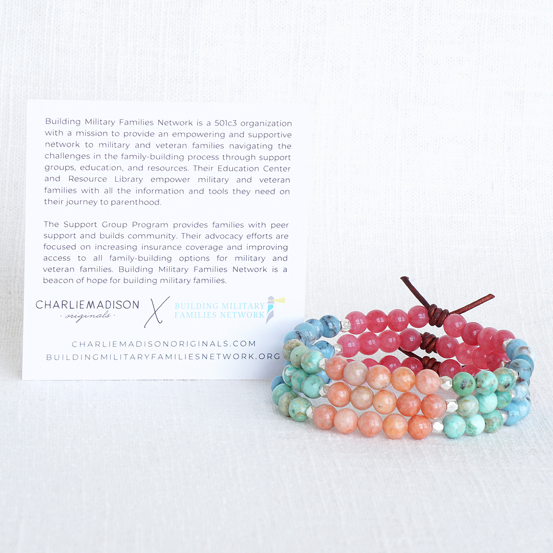 After the Storm Mini Bracelet | An Infertility & Pregnancy Loss Awareness Bracelet