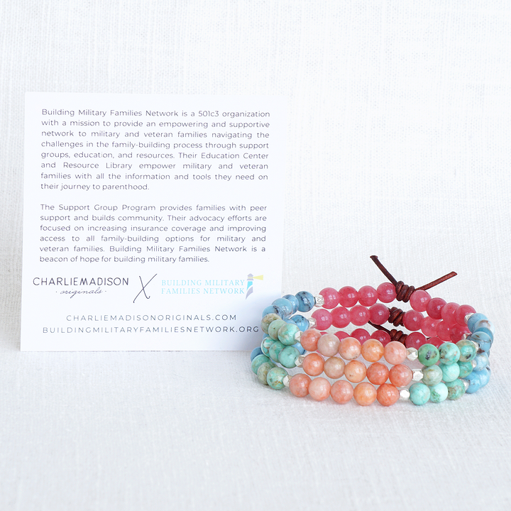 After the Storm Mini Bracelet | An Infertility & Pregnancy Loss Awareness Bracelet