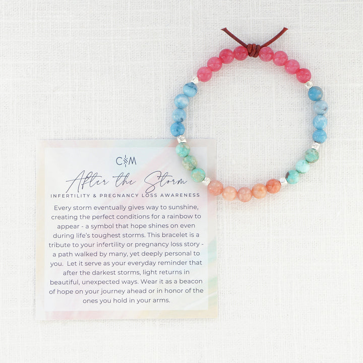 After the Storm Mini Bracelet | An Infertility & Pregnancy Loss Awareness Bracelet