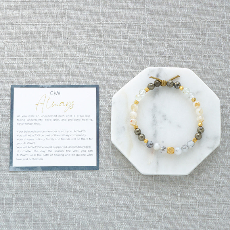 Always Mini Bracelet | A Gold Star Families Bracelet