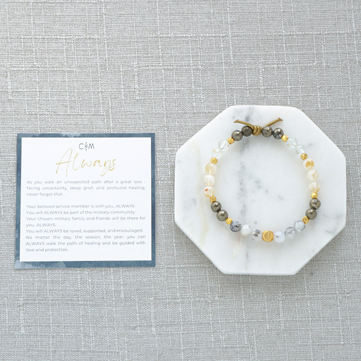 Always Mini Bracelet | A Gold Star Families Bracelet