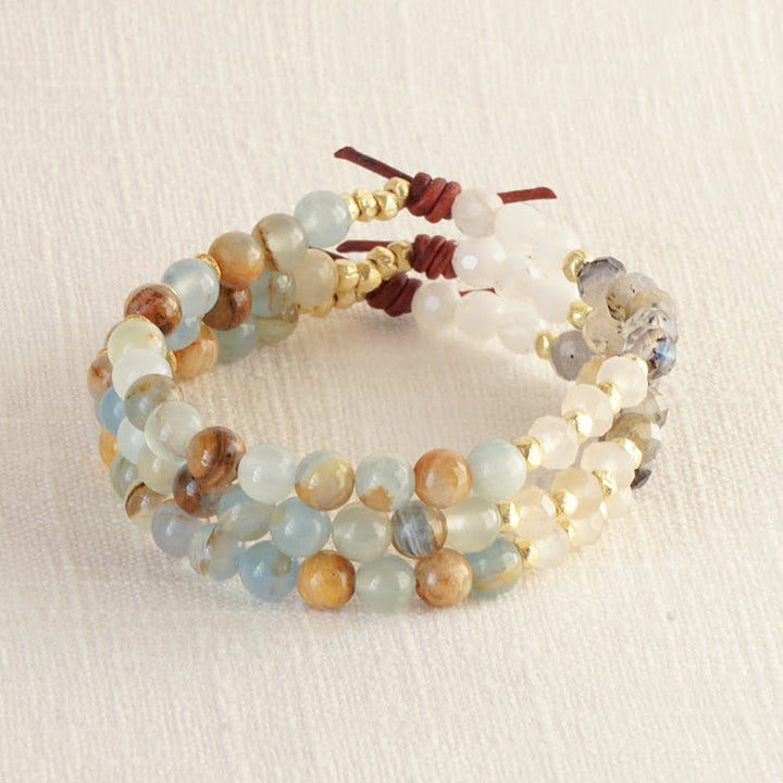 Be Beautiful Mini Bracelet Set of Three, Beauty, Be Yourself, Believe in Yourself, Self Love, Empower, Inspire, You Are Beautiful