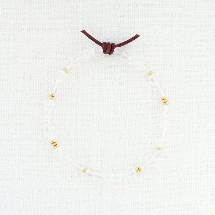 Birthstone Tiny Stacker Bracelet