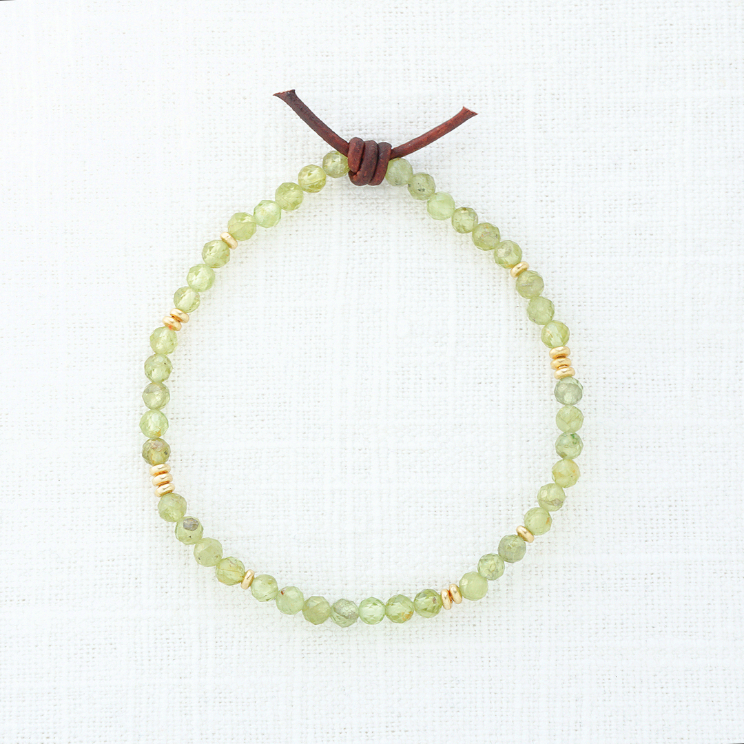 Birthstone Tiny Stacker Bracelet