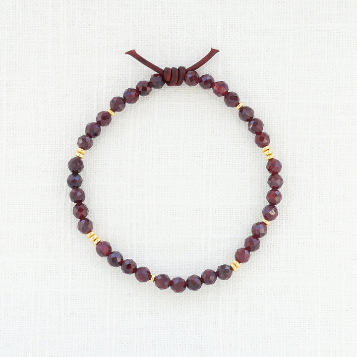 Birthstone Tiny Stacker Bracelet