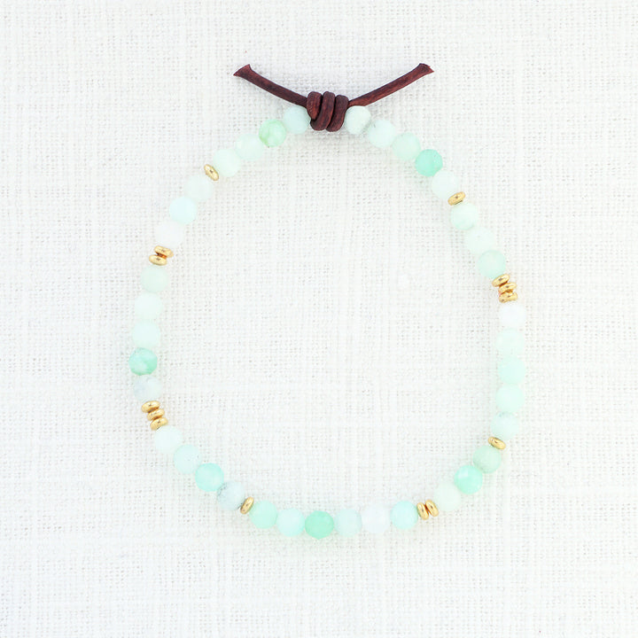 Birthstone Tiny Stacker Bracelet