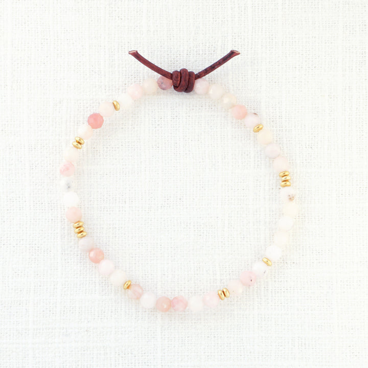 Birthstone Tiny Stacker Bracelet