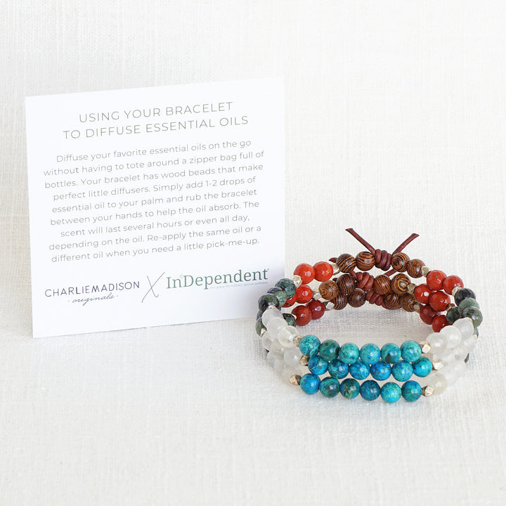 Cultivate Connections Mini Bracelet | Independent X Charliemadison Collaboration