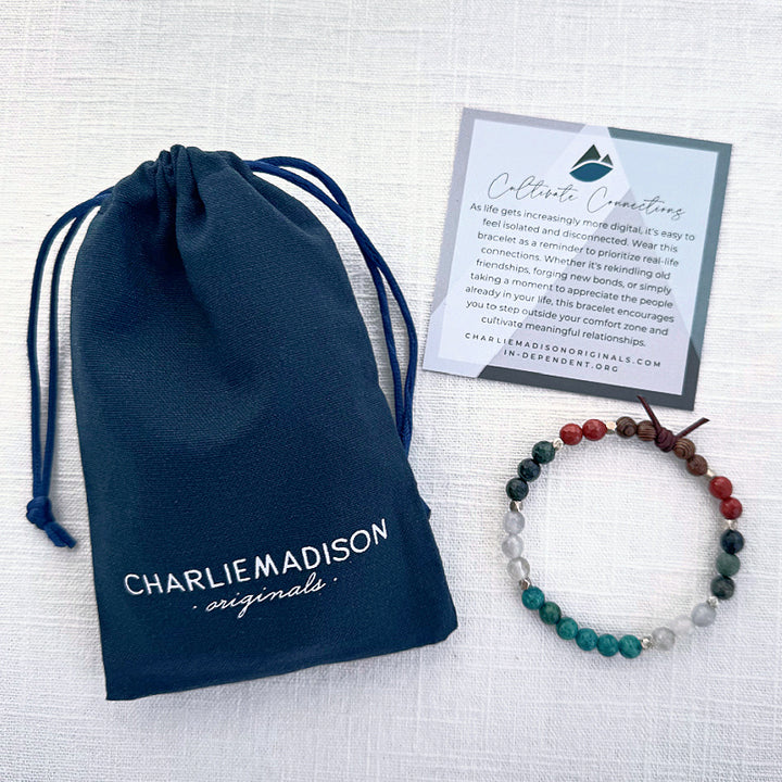 Cultivate Connections Mini Bracelet | Independent X Charliemadison Collaboration