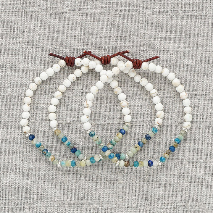 Dream Big Bracelet - Azurite | Tiny Stacker