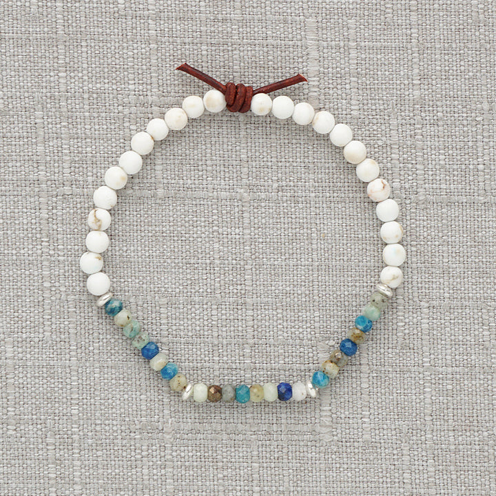 Dream Big Bracelet - Azurite | Tiny Stacker
