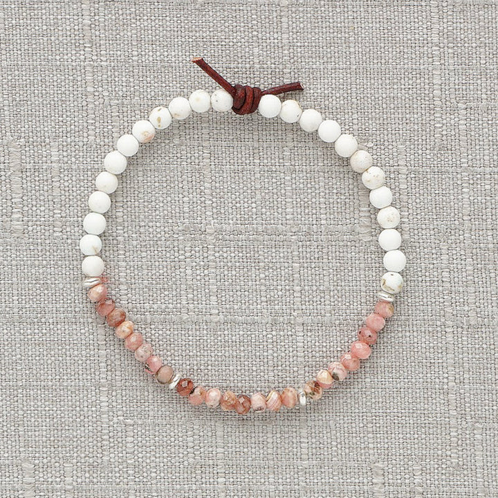 Dream Big Bracelet - Rhodocrosite | Tiny Stacker