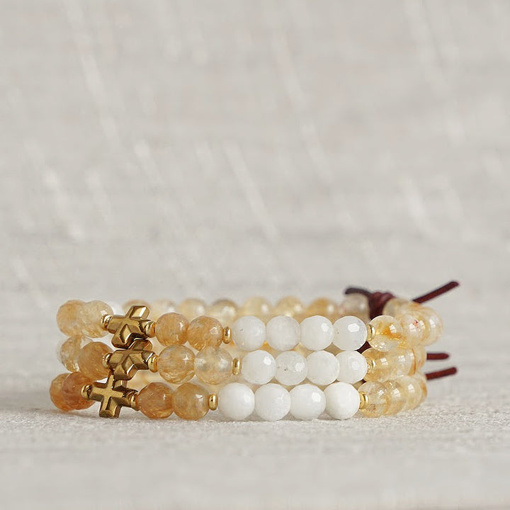 Faith Over Fear Bracelet - Gold | A Mini Meaningful Bracelet