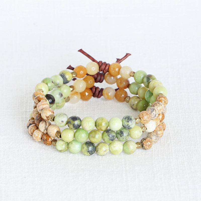 In My Heart Army Bracelet Stack of 3, Military Tribute Bracelet, Support The Troops, PCS, Deployment, Military Spouse Jewelry