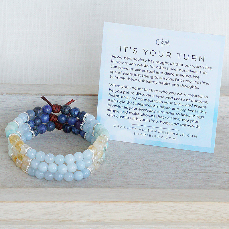 It's Your Turn Mini Bracelet | A Military Spouse Collaboration