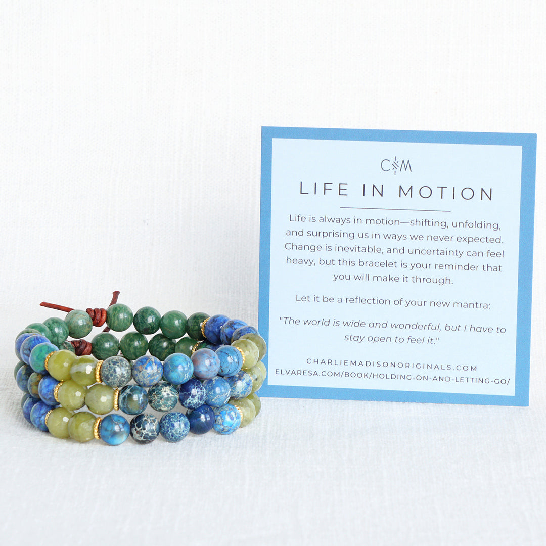 Life In Motion Bracelet | A Military Spouse Collaboration