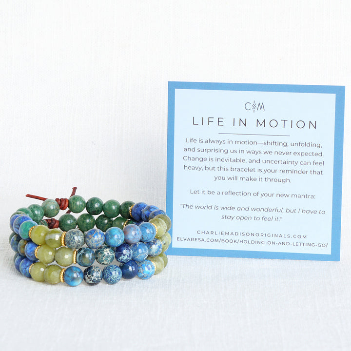 Life In Motion Bracelet | A Military Spouse Collaboration