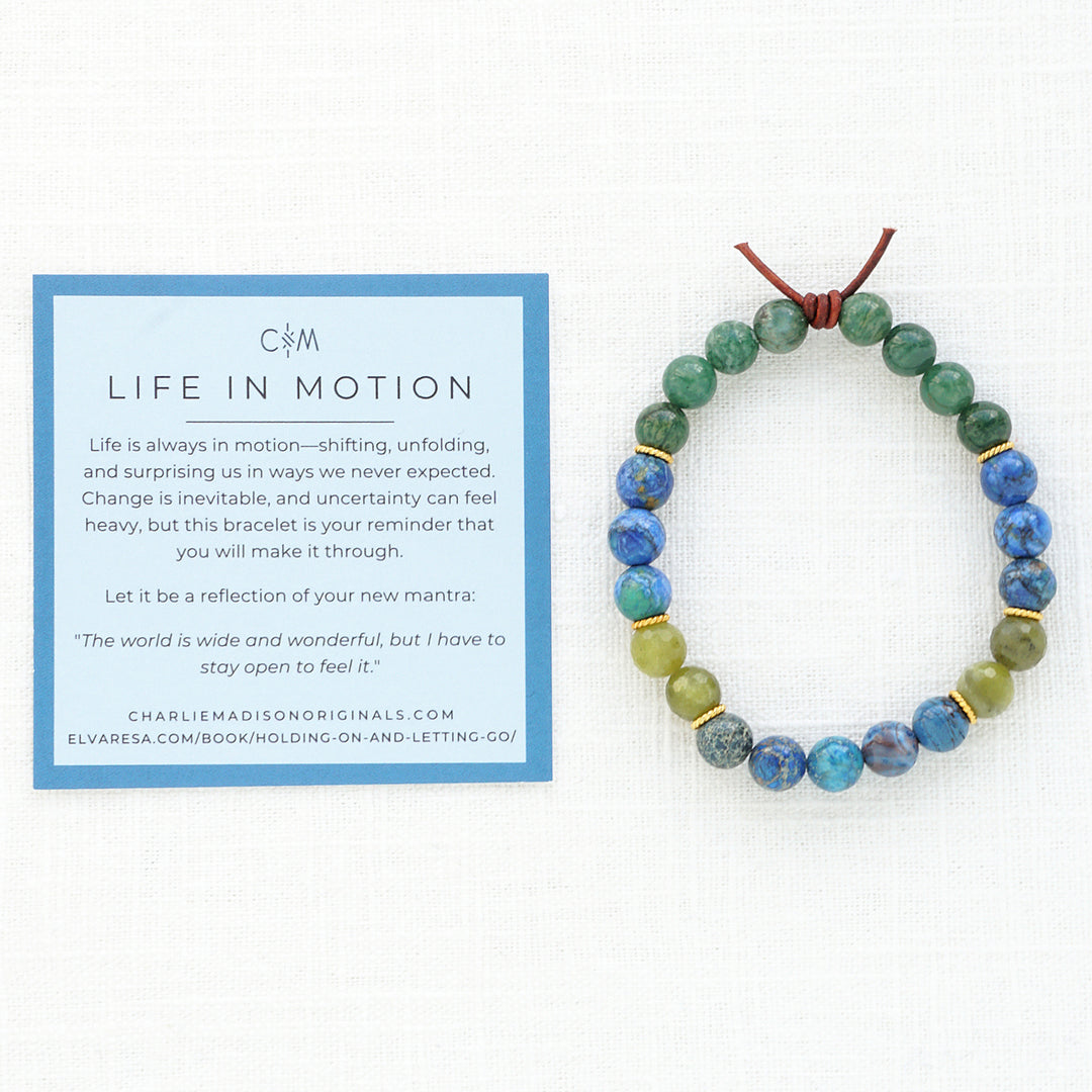 Life In Motion Bracelet | A Military Spouse Collaboration