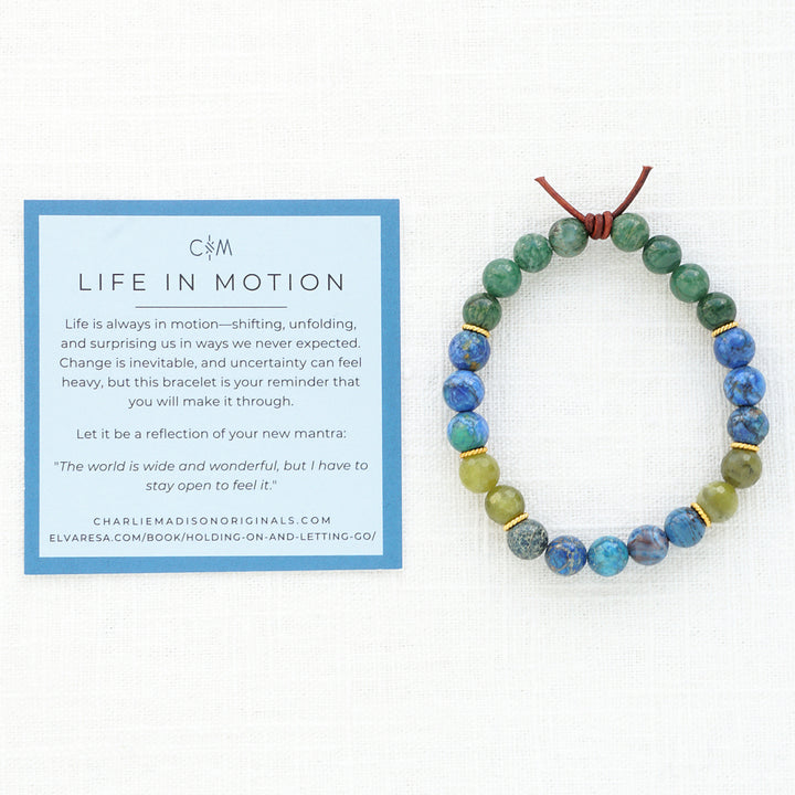 Life In Motion Bracelet | A Military Spouse Collaboration