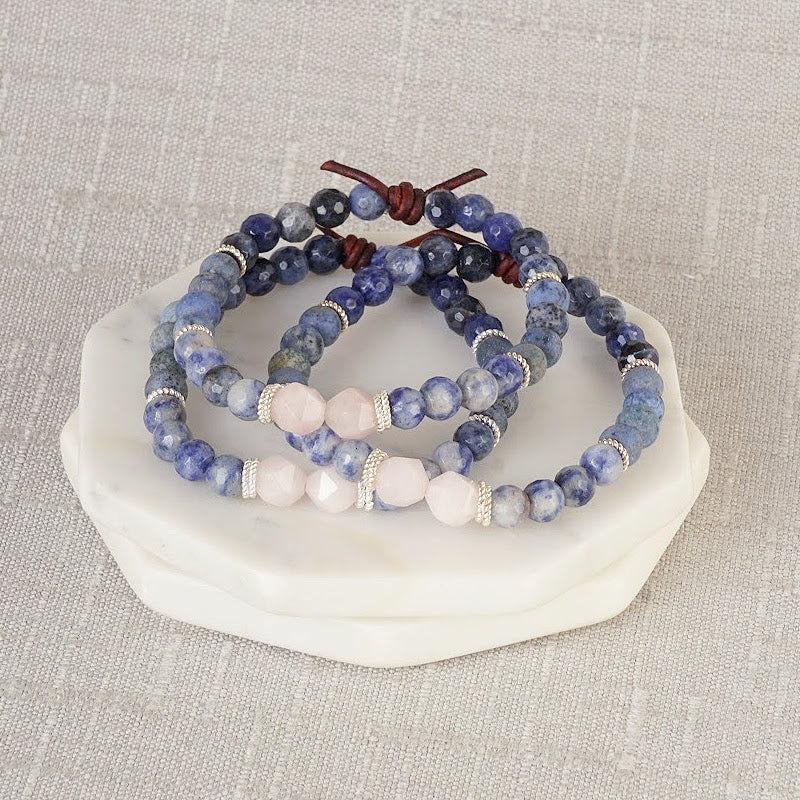 Lifegiver Mini Bracelet Stack, Military Deployment, PCS, Military Spouse, Service Marriages, Military
