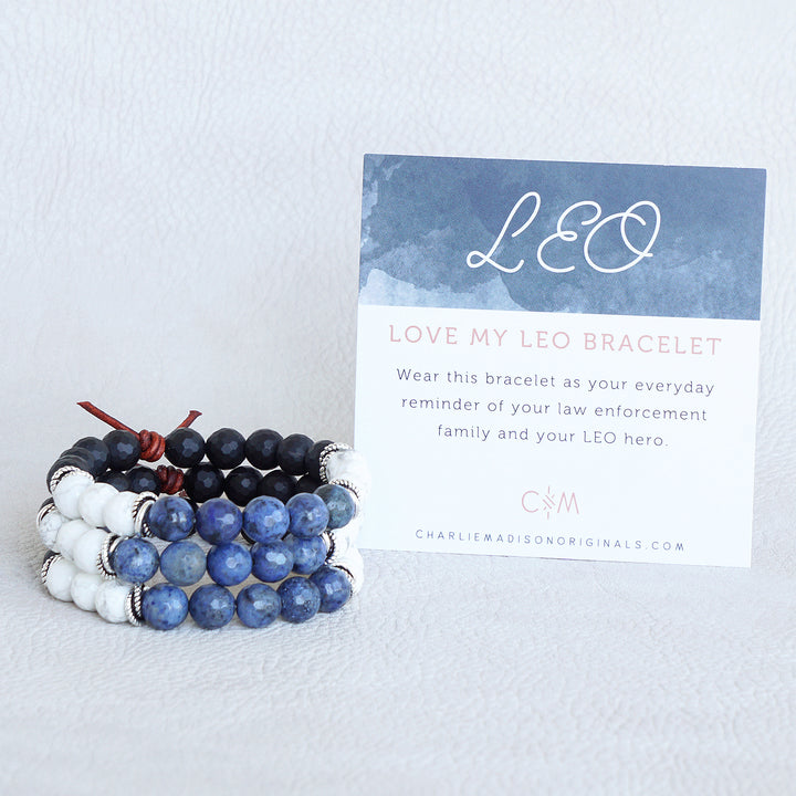 Love My LEO | Families of Law Enforcement Officers Bracelet