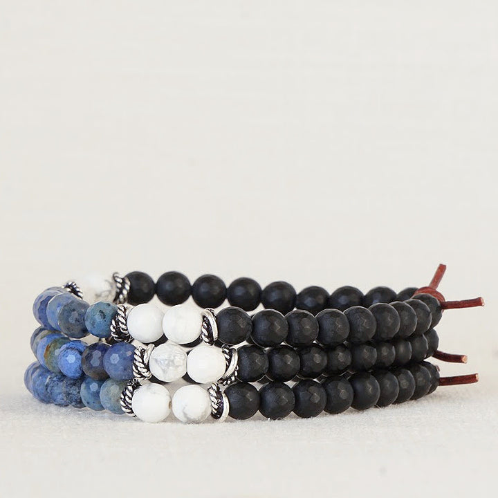 Love My LEO Mini Bracelet Stack of Three, LEO Family, Law Enforcement, Law Enforcement Family, LEO Wife, LEO Spouse
