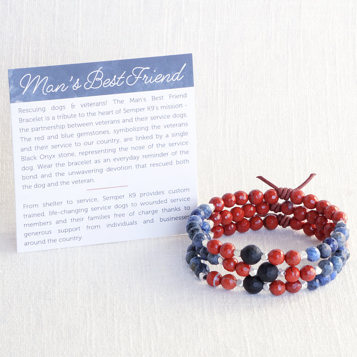 Man's Best Friend Mini Bracelet | Semper K9 X Charliemadison Collaboration