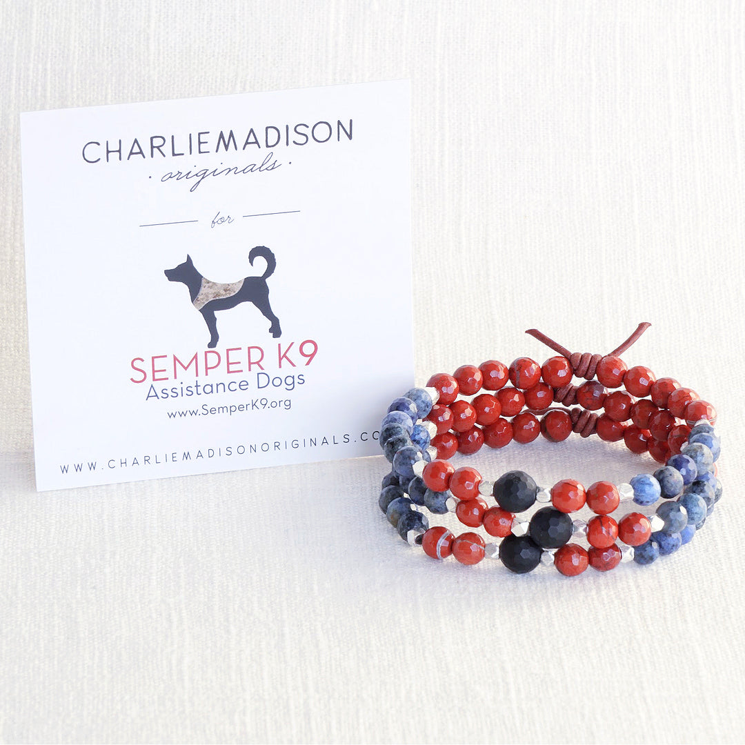 Man's Best Friend Mini Bracelet | Semper K9 X Charliemadison Collaboration