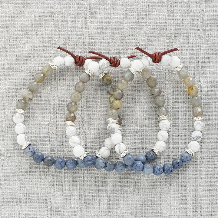 Milspo Pride Air Force Mini Bracelet, Military Jewelry, Military Spouse Jewelry, Military Family Jewelry, Deployment, Air Force, PCS, Military Jewelry Air Force