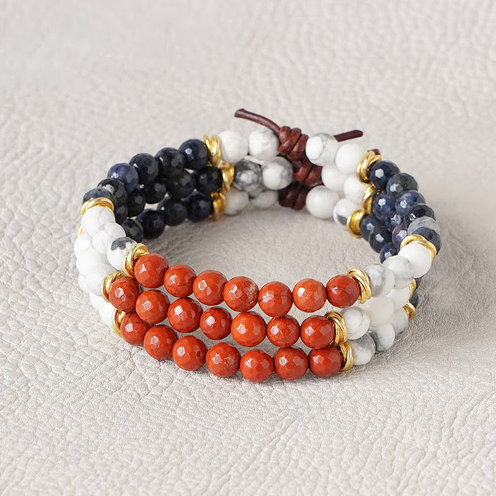 Milspo Pride Coast Guard Mini Bracelet, Military Jewelry, Military Spouse Jewelry, Military Family Jewelry, Deployment, Coast Guard, PCS, Military Jewelry Coast Guard