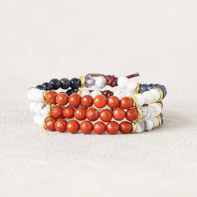 Milspo Pride Coast Guard Mini Bracelet, Military Jewelry, Military Spouse Jewelry, Military Family Jewelry, Deployment, Coast Guard, PCS, Military Jewelry Coast Guard