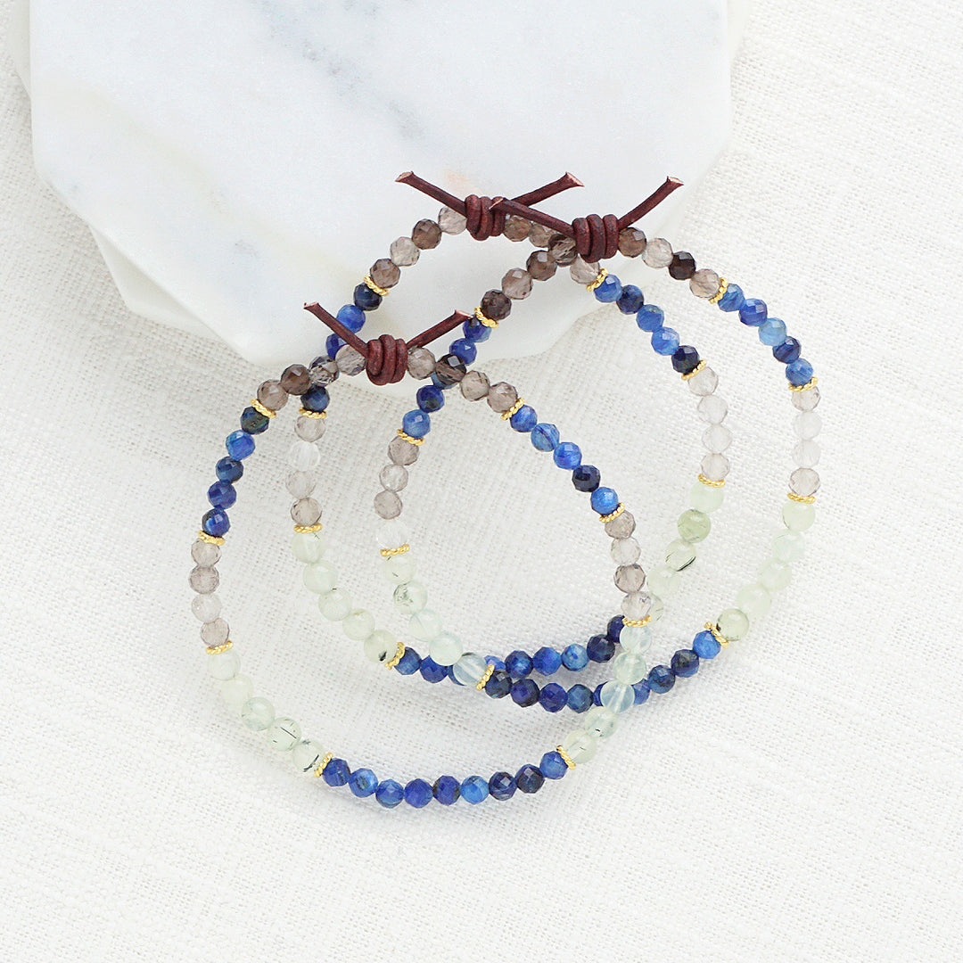 Milspo Strong Tiny Bracelet Stack of Three, Military Jewelry, Military Spouse Jewelry, Military Family Jewelry, Deployment, PCS, Milspouse Tribe