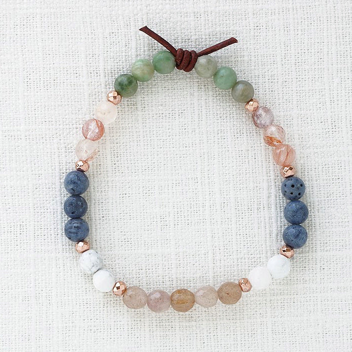 Renewal in Bloom Mini Bracelet | A Military Spouse Collaboration