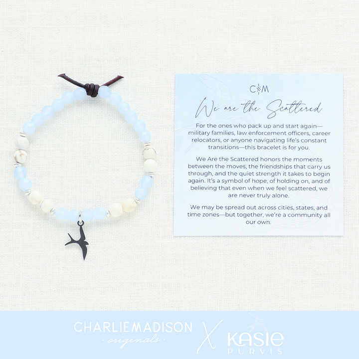 We are the Scattered Mini Bracelet | A Military Spouse Collaboration