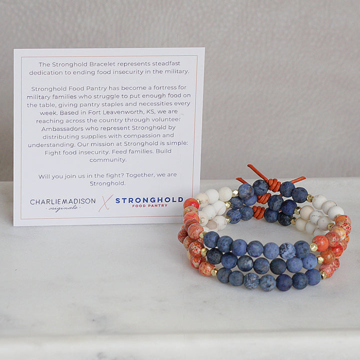 Stronghold Mini Bracelet | Charliemadison X Stronghold Food Pantry Collaboration