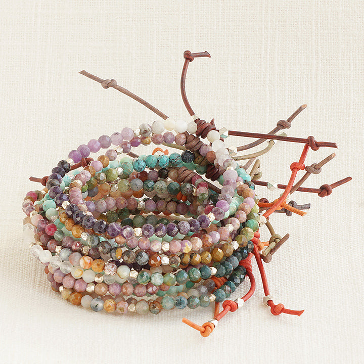 Tiny Mantras Bracelet Stack, Mantras, Tiny Bracelets with Big Intentions, Empowerment, Daily Mantra, Daily Goal, Personal Reminder, Growth, Intention, Everyday Mantra, Season of Life