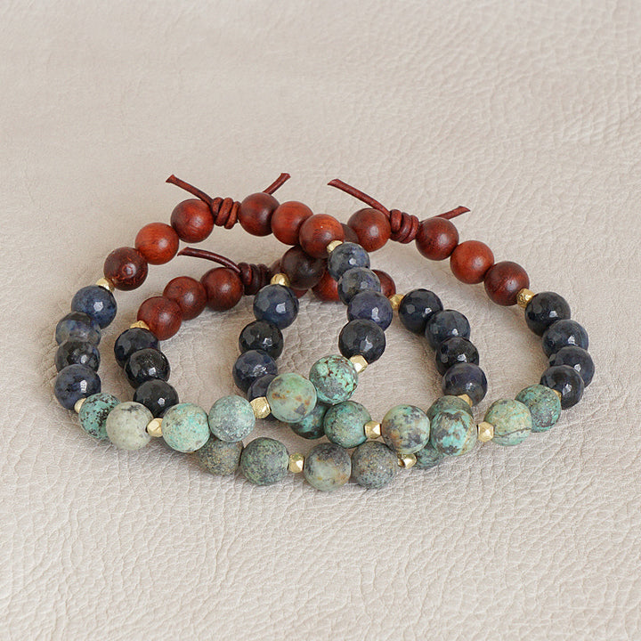 Trust Your Journey Green Bracelet Stack, Personal Journey, Growth, Everything Happens for A Reason, Personal Lessons, Inspirational Bracelet