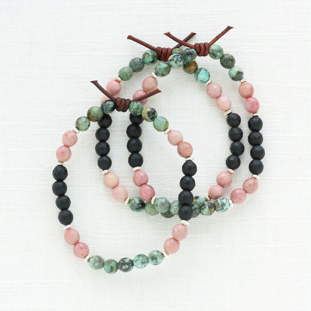 United By Her Service Mini Bracelet | For Women Veterans & Those Who Support Their Journeys