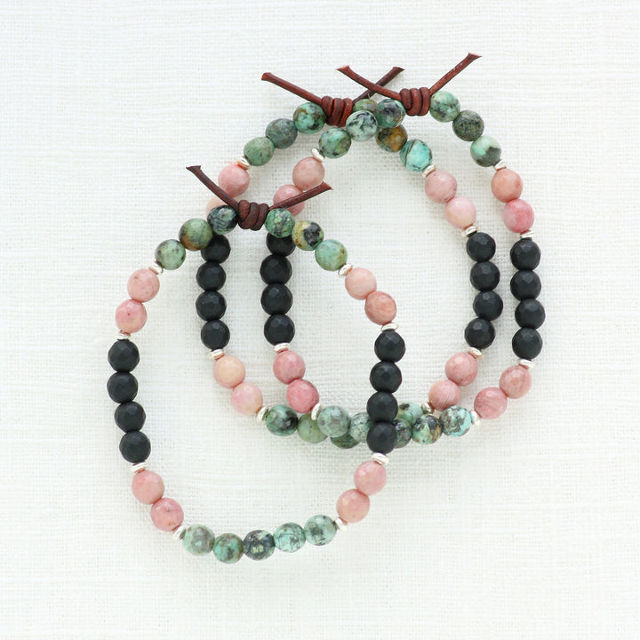 United By Her Service Mini Bracelet | For Women Veterans & Those Who Support Their Journeys