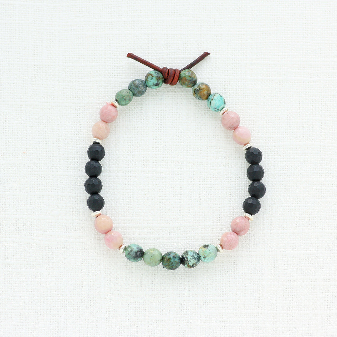 United By Her Service Mini Bracelet | For Women Veterans & Those Who Support Their Journeys