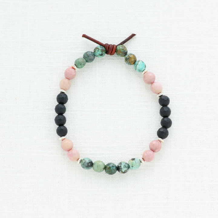 United By Her Service Mini Bracelet | For Women Veterans & Those Who Support Their Journeys