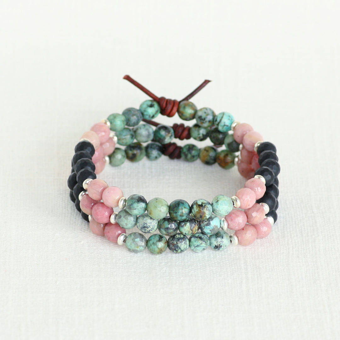 United By Her Service Mini Bracelet | For Women Veterans & Those Who Support Their Journeys