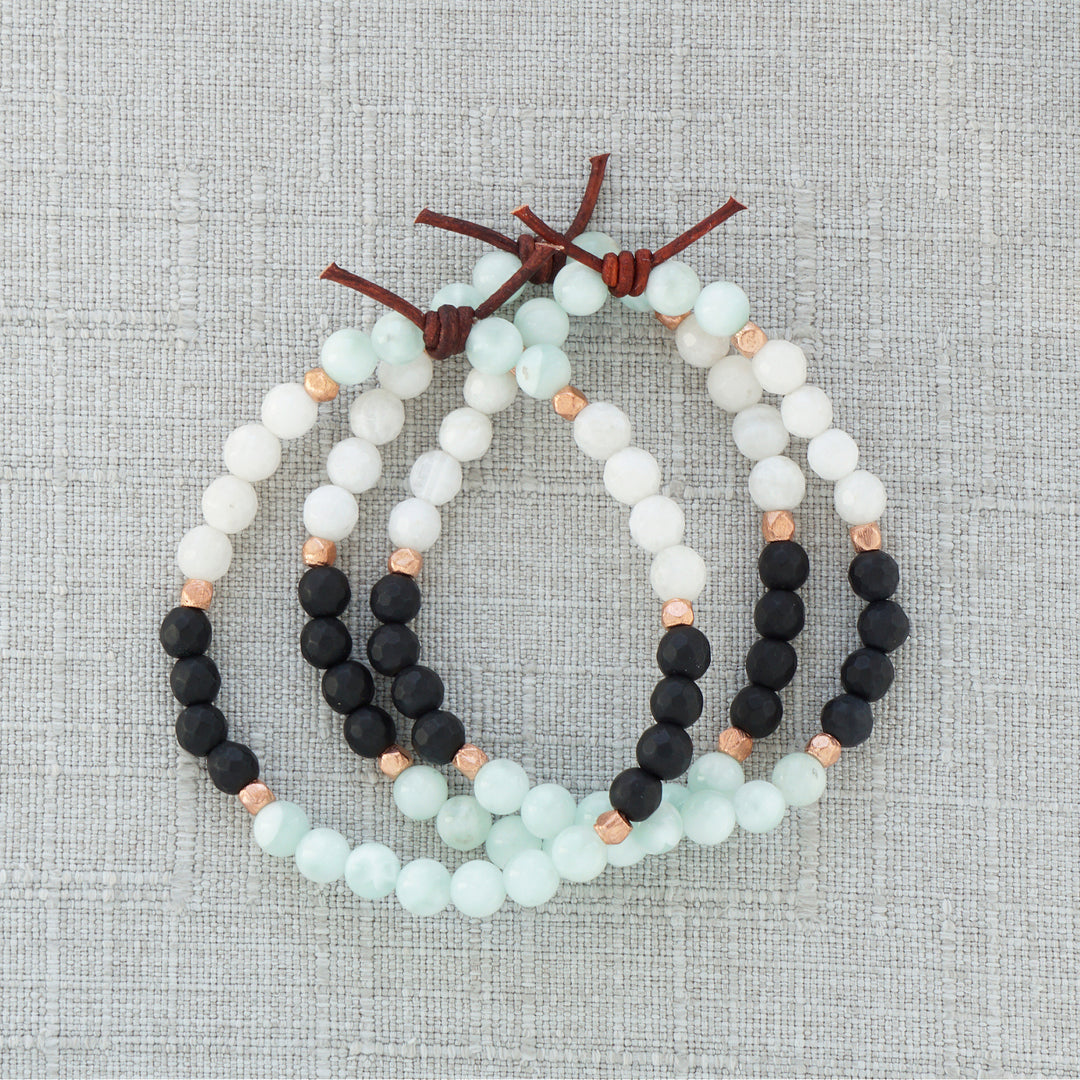 Until We Meet Again Mini Bracelet - Angelite | A Bereavement Bracelet