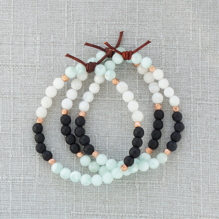 Until We Meet Again Mini Bracelet - Angelite | A Bereavement Bracelet